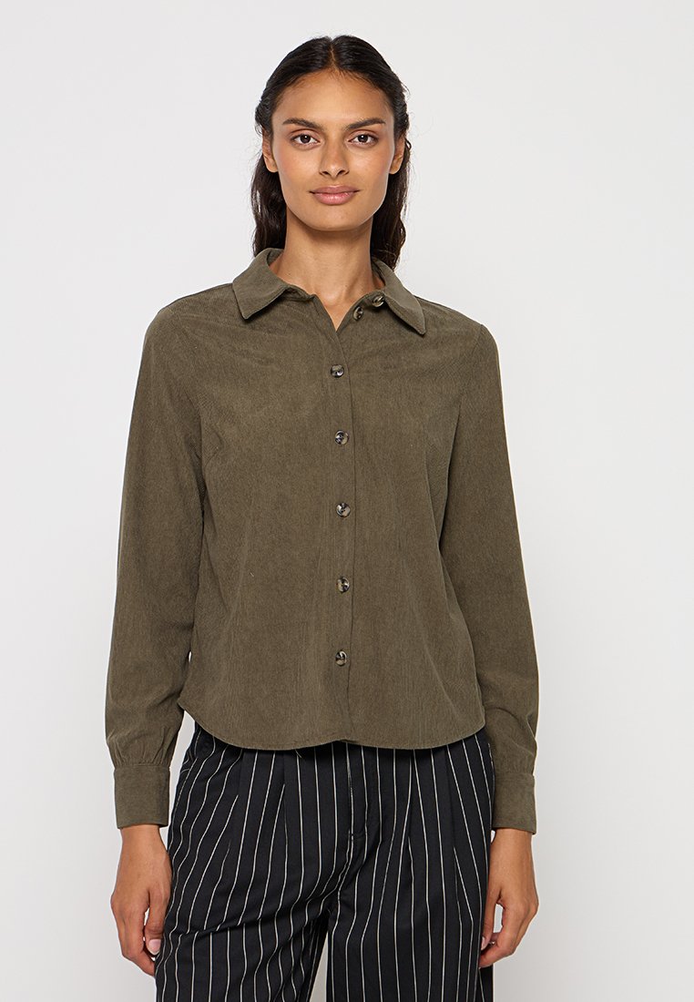 Vero Moda Overhemdblouse groen Vero Moda Overhemdblouse groen
