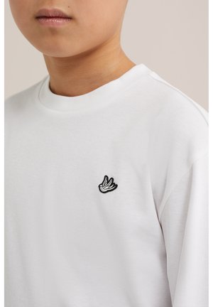 WE Fashion THE ULTRA SOFT - Tops ar garām piedurknēm - white