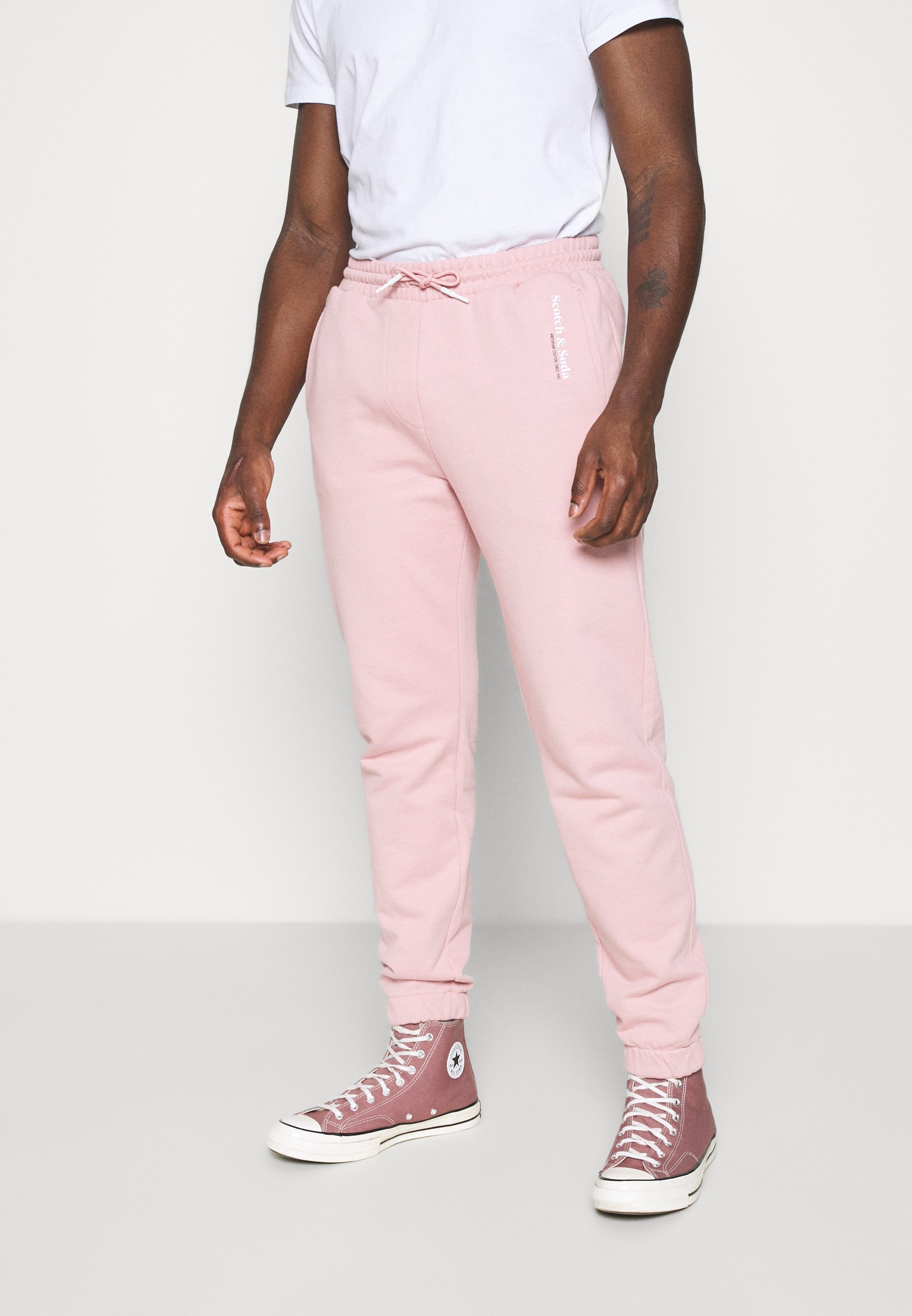 Scotch \u0026 Soda UNISEX - Trainingsbroek - mauve/zalmroze - Zalando.nl