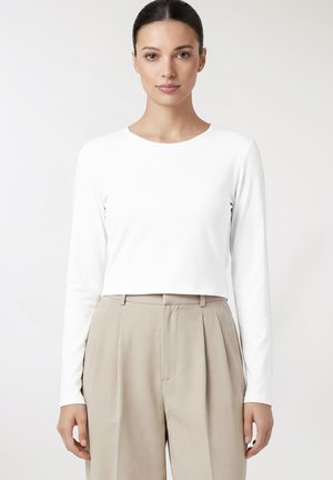 Maglietta a manica lunga - bianco ottico