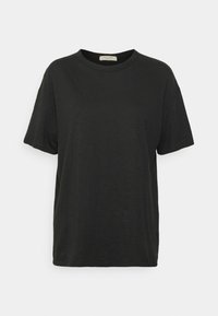 MINI SLUB BOYFRIEND TEE - Osnovna majica kratkih rukava - black