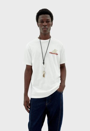 ZACH - T-shirt con stampa - white