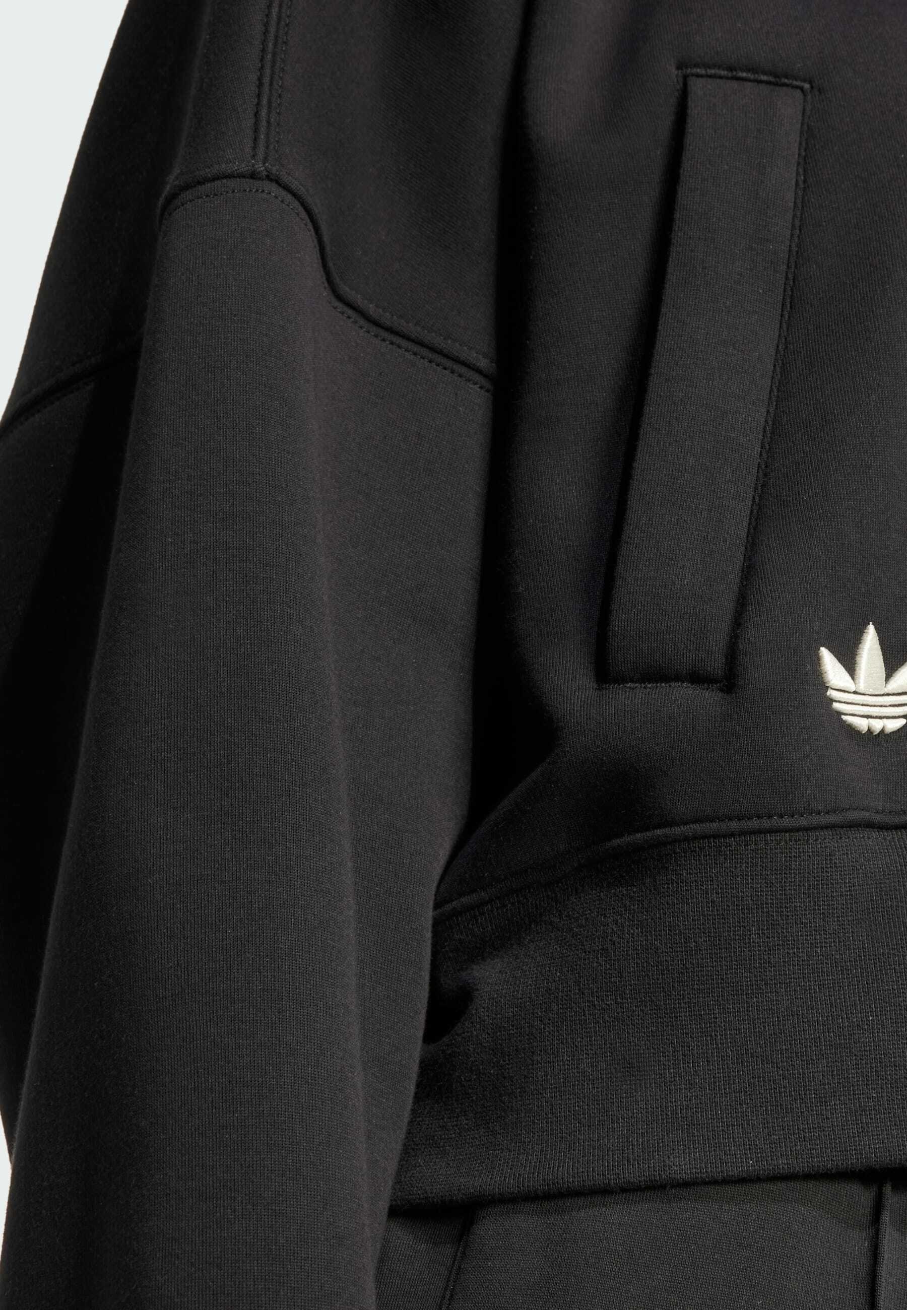 adidas Originals NEUCLASSICS TRACK - Zip-up sweatshirt - black