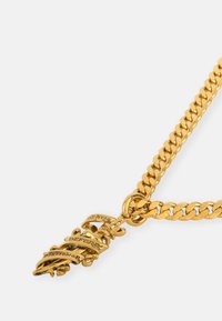 Ed Hardy DEATH BEFORE DISHONOR DAGGER PENDANT NECKLACE UNISEX - Náhrdelník - gold-colored