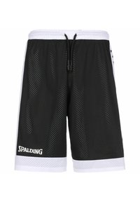Spalding REVERSIBLE - Korte broeken - black white