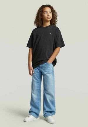 G-STAR, BOYS OVERSIZED T-SHIRT - T-shirt imprimé - dk black