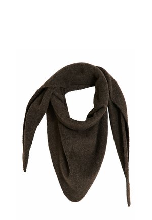 FORME TRIANGLE - Écharpe - marron