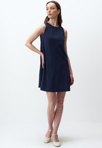 Jimmy Key SLEEVELESS BASIC MINI - Freizeitkleid - dark blue