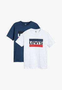 Unausgewählt, weiß blau