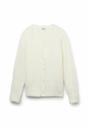 Strickjacke - weiß milk white