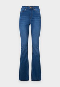 NMSALLIE  - Jeans a zampa - medium blue denim