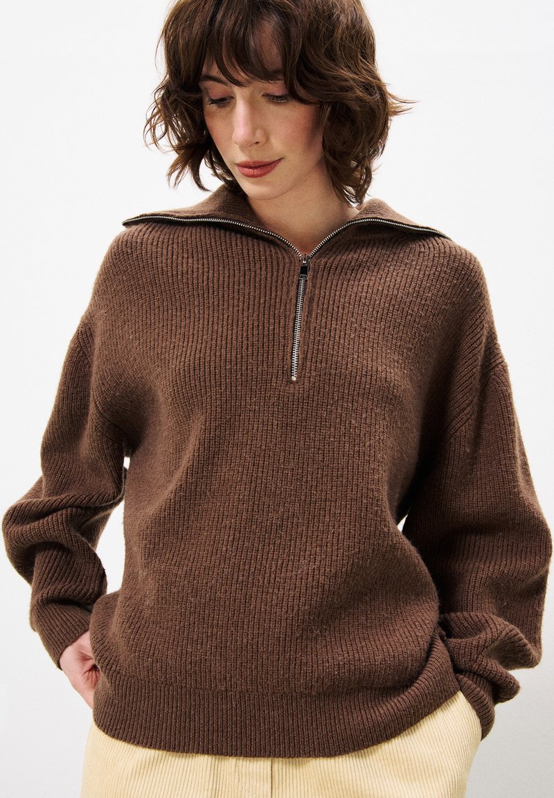 FRNCH Pullover - chocolat