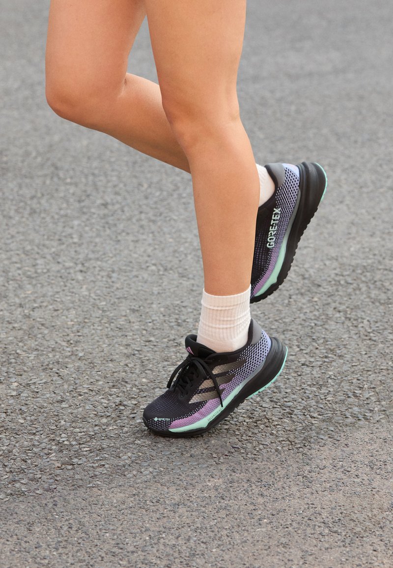 adidas Performance SUPERNOVA GORE-TEX - Road running shoes - core black/iron metallic/semi flash aqua/black - Zalando adidas Performance SUPERNOVA GORE-TEX - Road running shoes - core black/iron metallic/semi flash aqua/black - Zalando