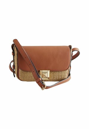 Cross body bag - tan brown