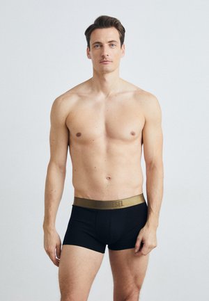 DAMIEN 3 PACK - Boxers - black/gold