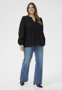 Kaffe Curve VIANNA - Bluse - black deep