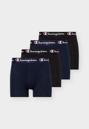 4 PACK - Calzoncillos bóxer cortos - black