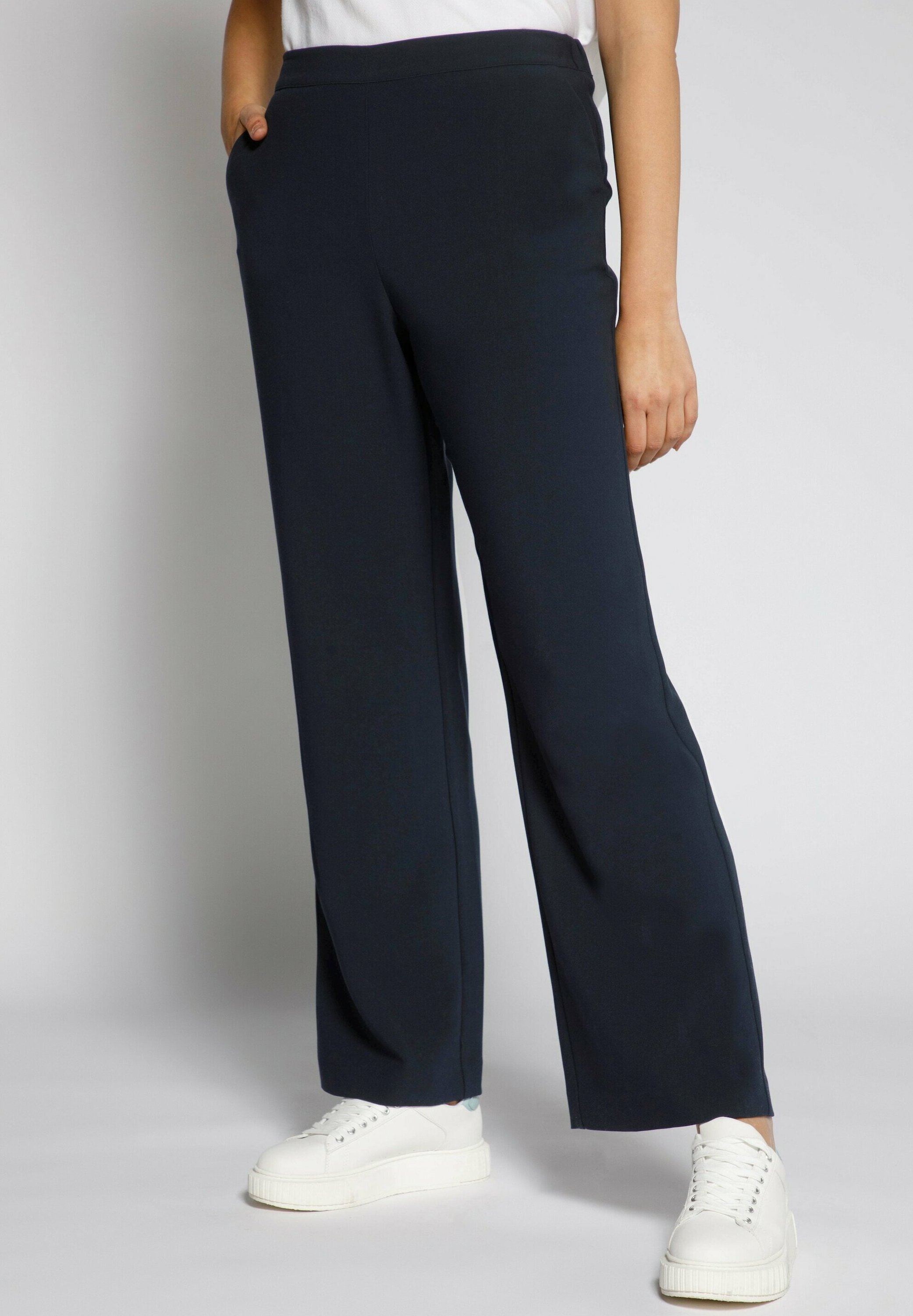 Ulla Popken Broek - marine/donkerblauw - Zalando.nl