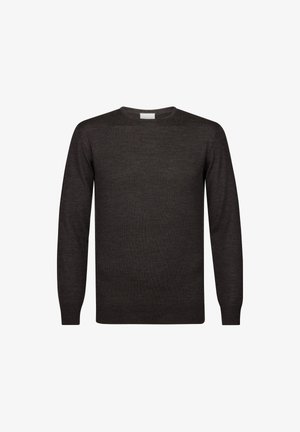 PROFUOMO THE MERINO CREW-NECK - Jersey de punto - dark brown