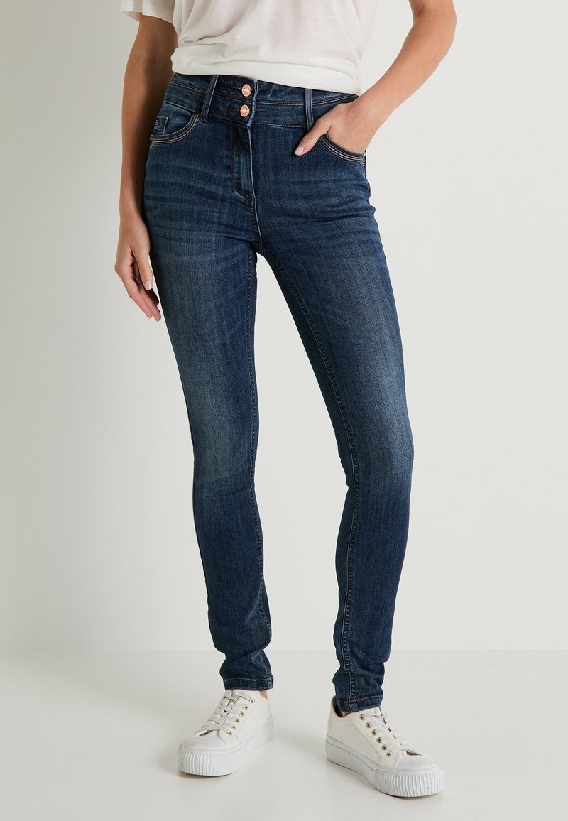 Grain de Malice Vaqueros slim fit - dark stone