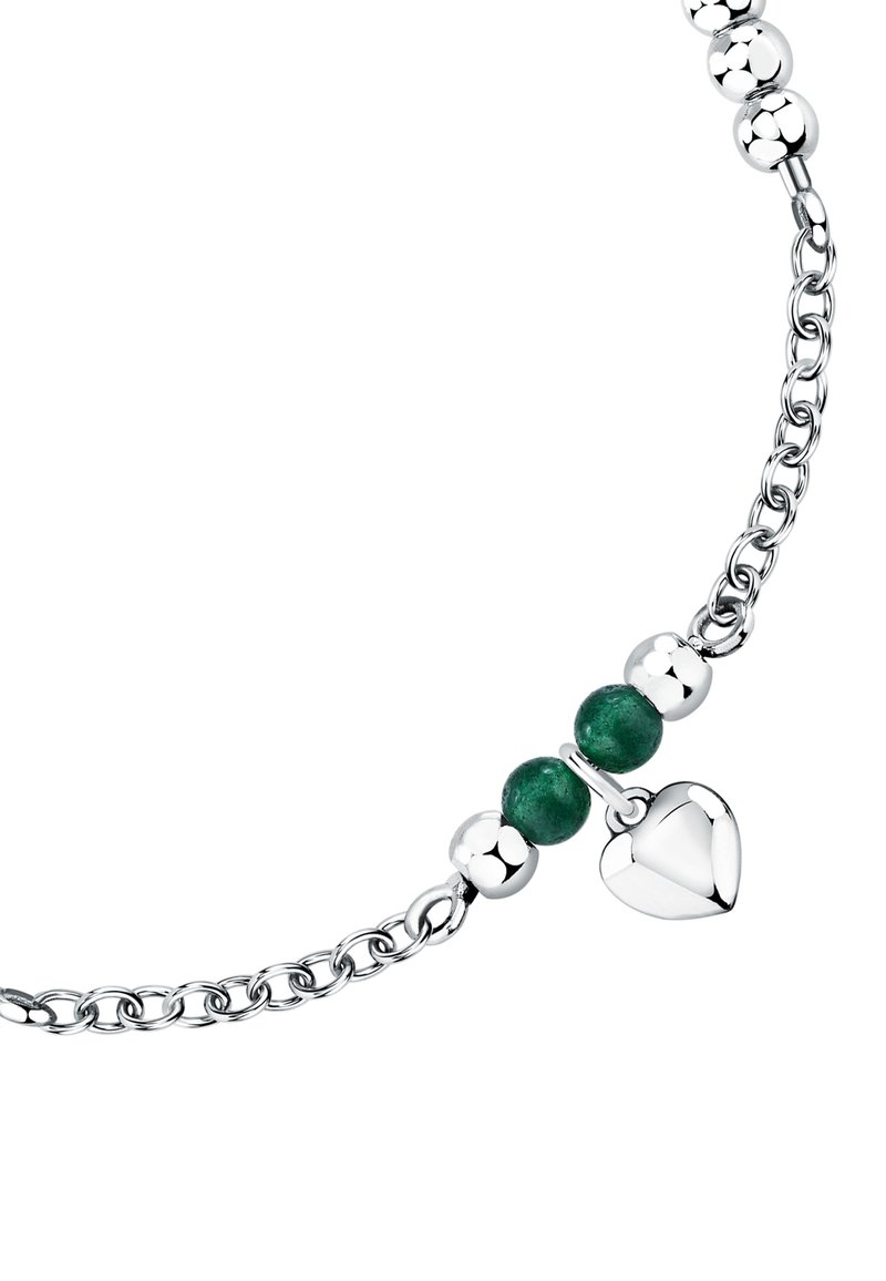 Morellato Bracciale Donna Argentato In Acciaio Inossidabile - Modello Family Heart, Gioiello Elegante E Raffinato
