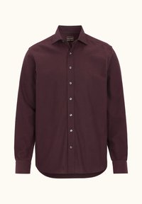 Oscar Jacobson REG FIT CUT AWAY BRUSHED - Camicia - red moon