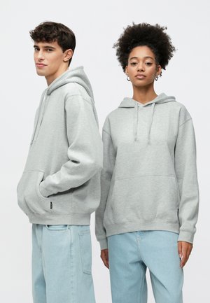 UNISEX - Hættetrøje - mottled light grey