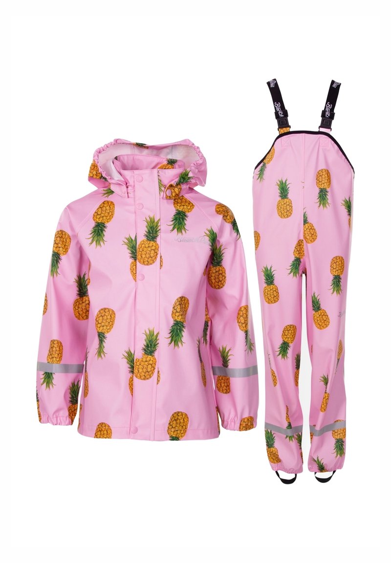 Blount & Pool MONSOON SET  - Regnjakke / vandafvisende jakker - pink pineapple