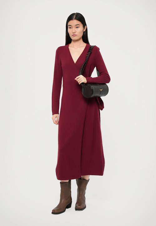 chinese dress ladies Ferrera Draped Jersey Midi Dress  SIMKHAI