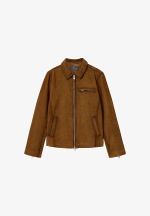 AllSaints, ASHWOOD JACKET - Giacca di pelle - tan brown