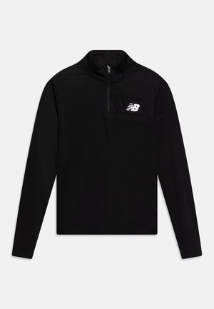 ACCELERATE HALF ZIP UNISEX - Top dugih rukava - black