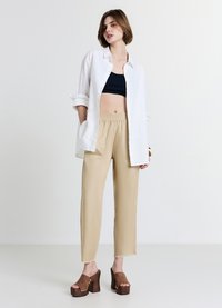 Calliope Stoffhose - sabbia