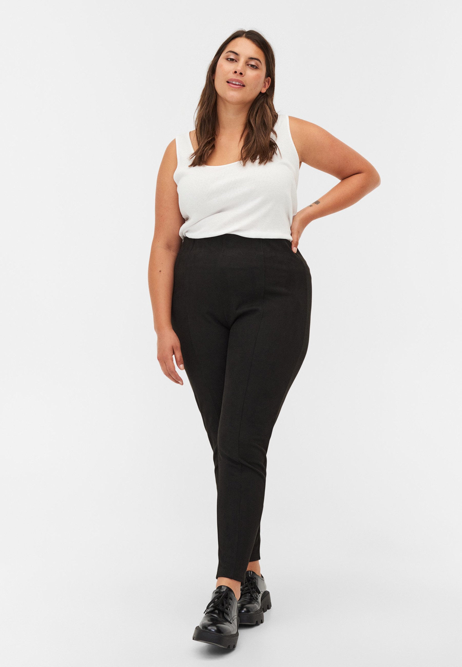 Zizzi Leggings - black/nero - Zalando.it