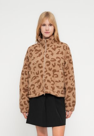 NMCUDDLE SHORT JACKET - Zimska jakna - taupe