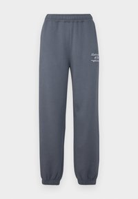 Abercrombie & Fitch LONG LIFE LOGO ESSENTIAL SUNDAY TURBULANCE  - Παντελόνι φόρμας - turbulance