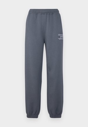 Abercrombie & Fitch LONG LIFE LOGO ESSENTIAL SUNDAY TURBULANCE  - Spodnji deli trenirk - turbulance