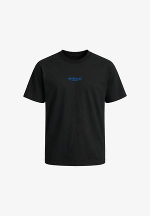 Neverless, HERREN T-SHIRT - DESIGN - OVERSIZED RELAXED FIT PRINTSHIRT - T-Shirt print - schwarz