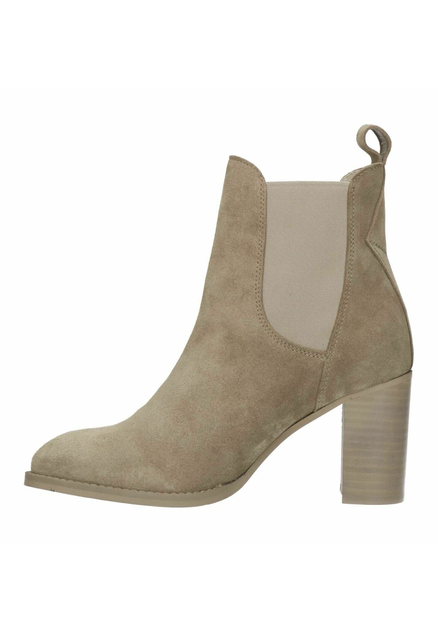 sacha Enkellaarsjes met hoge hak - beige - (Pre-owned) - Zalando.be