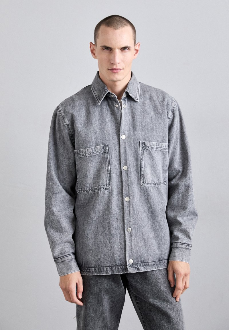Won Hundred - BLAKE - Denim jacket - used grey, Enlarge