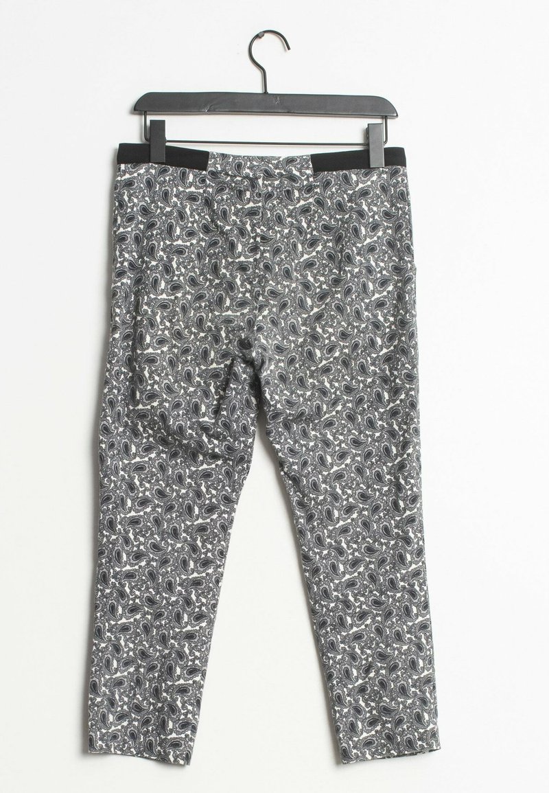 Petit Pantalon Gris Côtelé Topshop - Taille UK 6 (FR 34/36) - Occasion Très Bon état