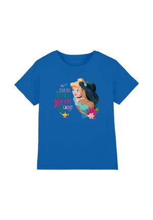 PRINCESS CINDERELLA, JASMINE MAKING EVERY DREAM COUNT - T-Shirt print - royal blue
