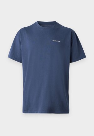 Last Resort AB SCRIPT TEE UNISEX - Basic póló - blue