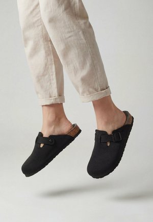Giesswein, Pantolette flach - schwarz