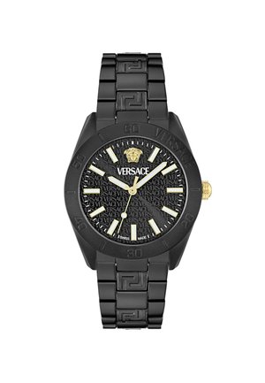 Versace QUARTZ ANALOG DOME TIMELES - Montre - black