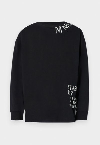 MM6 Maison Margiela Langærmet T-shirt - black