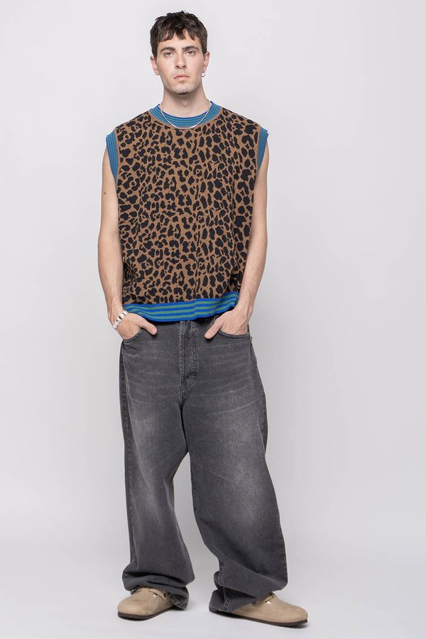 BURNING REBELLION UNISEX - Strickpullover - leopard