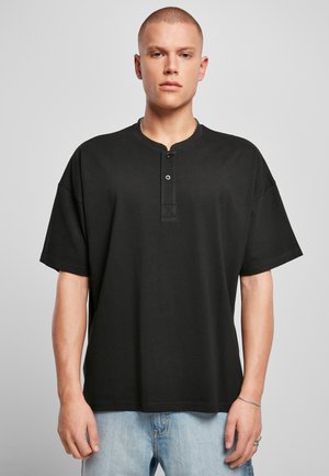 OVERSIZED  - Tricou basic - schwarz