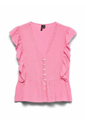 Vero Moda, TOP VMVIDO TOP - Blouse - pink cosmos