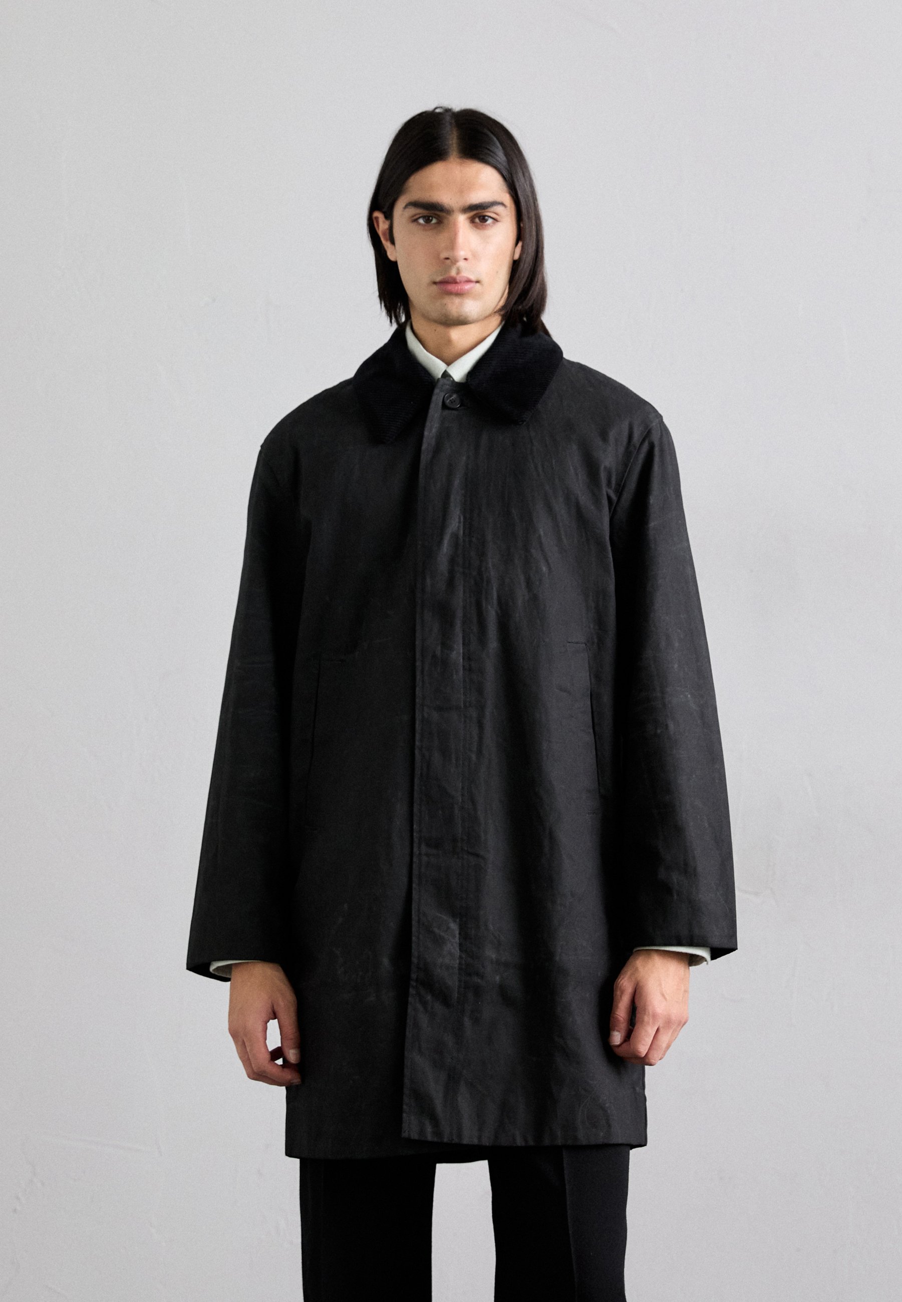 Holzweiler DANNI LONG COAT - Classic coat - black - Zalando.co.uk