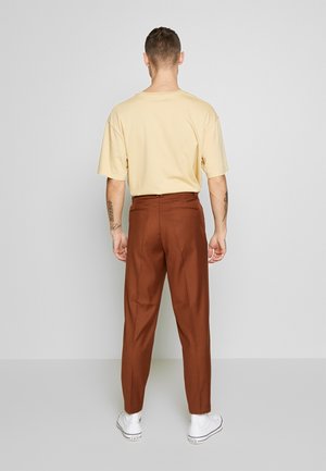 Trousers - camel